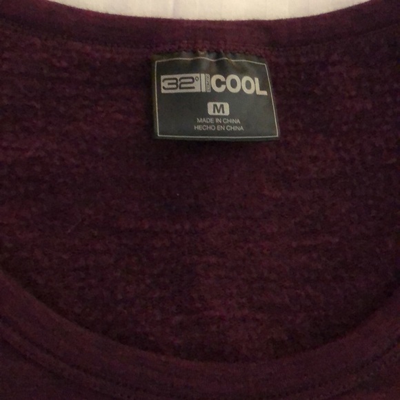 Women’s size medium 32° cool burgundy to park at dress - Picture 3 of 6